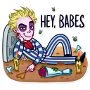 Sticker 😏 Beetlejuice