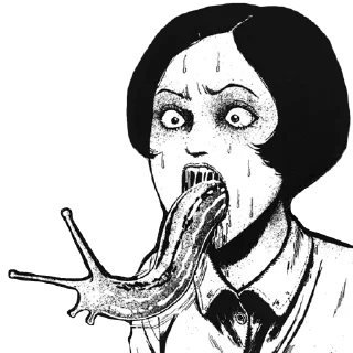 Video sticker 🐌 Junji Ito