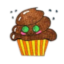 Sticker 💩 Ragga muffins