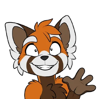 Sticker 😃 MuzzRedPanda