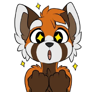 Video sticker 🤩 MuzzRedPanda