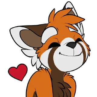 Sticker 🥰 MuzzRedPanda