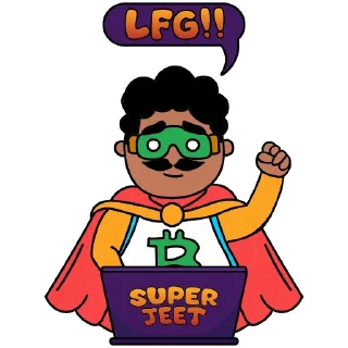 Sticker 💪 super jeet