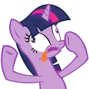 Video sticker 😲 mlp twilight sparkle S