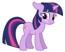 Sticker ☺️ mlp twilight sparkle S