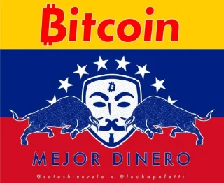 Sticker 🇻🇪 Satoshi en Venezuela