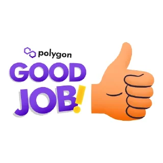 Sticker 👍 Polygon