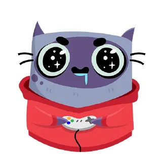 Sticker 🎮 Wasd Cat (@tgsticker)