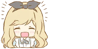 Video sticker 😆 Alice Emoji :: @line_stickers