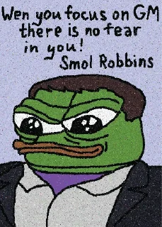 Sticker 🐸 GM, FRENS