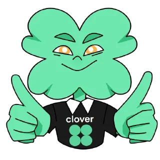 Sticker 👍 Clover