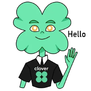 Sticker ☺️ Clover