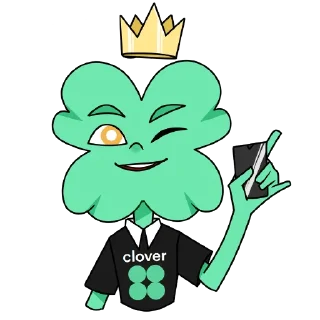 Sticker 😉 Clover