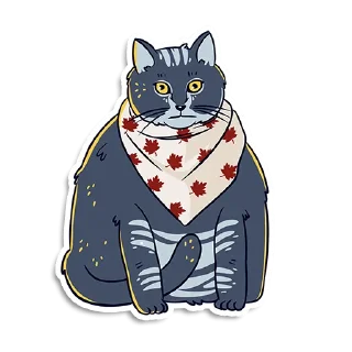 Sticker 😐 Котики и песики