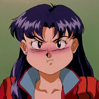 Sticker 😳 Misato Katsuragi