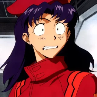 Sticker 😱 Misato Katsuragi