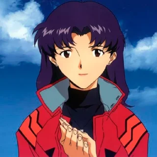 Sticker 🥳 Misato Katsuragi