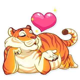 Sticker 😘 Amur Tiger