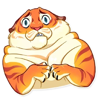 Sticker 😨 Amur Tiger