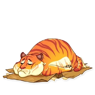 Sticker 😔 Amur Tiger