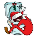 Sticker 🚽 Elf on The Shelf