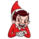 Sticker 😈 Elf on The Shelf