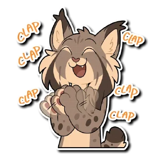 Sticker 👏 Lynx!