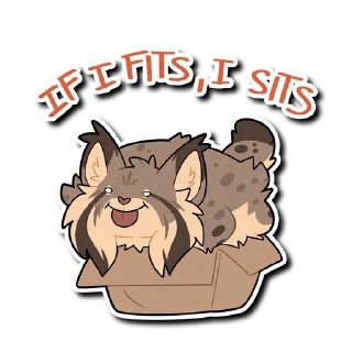 Sticker 📦 Lynx!