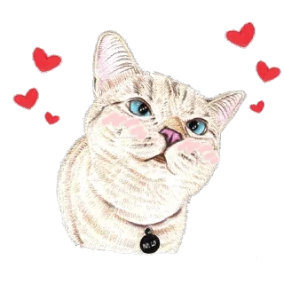 Sticker 😍 Hug me Pls - Iam your Cat