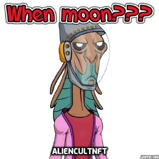 Sticker 👽 AlienCultNFT