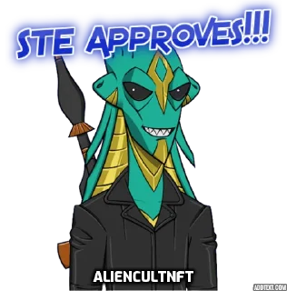 Sticker 👍 AlienCultNFT