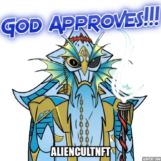 Sticker 👍 AlienCultNFT