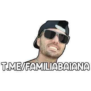 Sticker 🏴‍☠️ Família Baiana Momentos