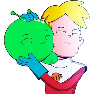 Sticker ❤️ Final Space