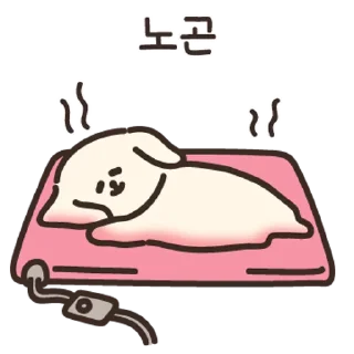 Sticker 💬 할미개 By @KakaoEmoticon