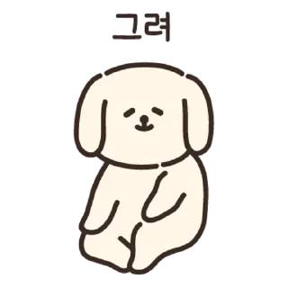 Video sticker 💬 할미개 By @KakaoEmoticon