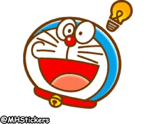 Sticker 💡 @MHStickers Emoji - Doraemon