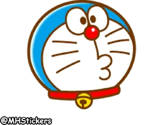 Video sticker 😗 @MHStickers Emoji - Doraemon