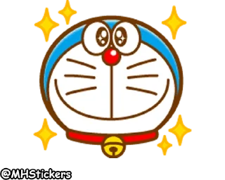 Sticker 🤩 @MHStickers Emoji - Doraemon