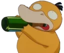 Sticker 🍾 Dio Psyduck