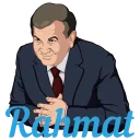 Sticker 👍 Shavkat Mirziyoyev
@RizanovaBot