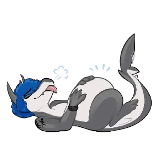 Sticker 👅 Supercellshark by @woufoo