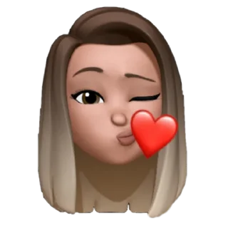 Sticker 😘 Memoji ❤️😍