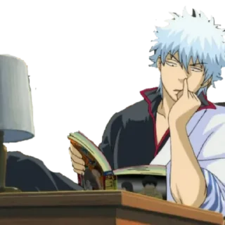 Sticker 📖 gintama;_;