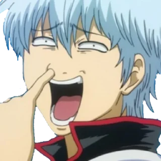 Sticker 😝 gintama;_;