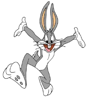 Sticker 🏃‍♂️ Bugs Bunny 3