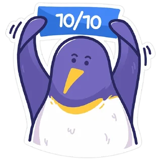 Sticker 👍 Harsika: the Penguin