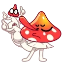 Video sticker 👍 Amanita