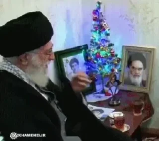 Sticker 👳‍♂️ Ayatollah Khamenei 🍦