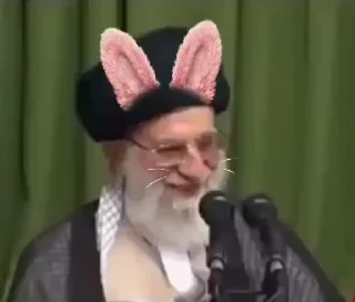 Sticker 👳‍♂️ Ayatollah Khamenei 🍦